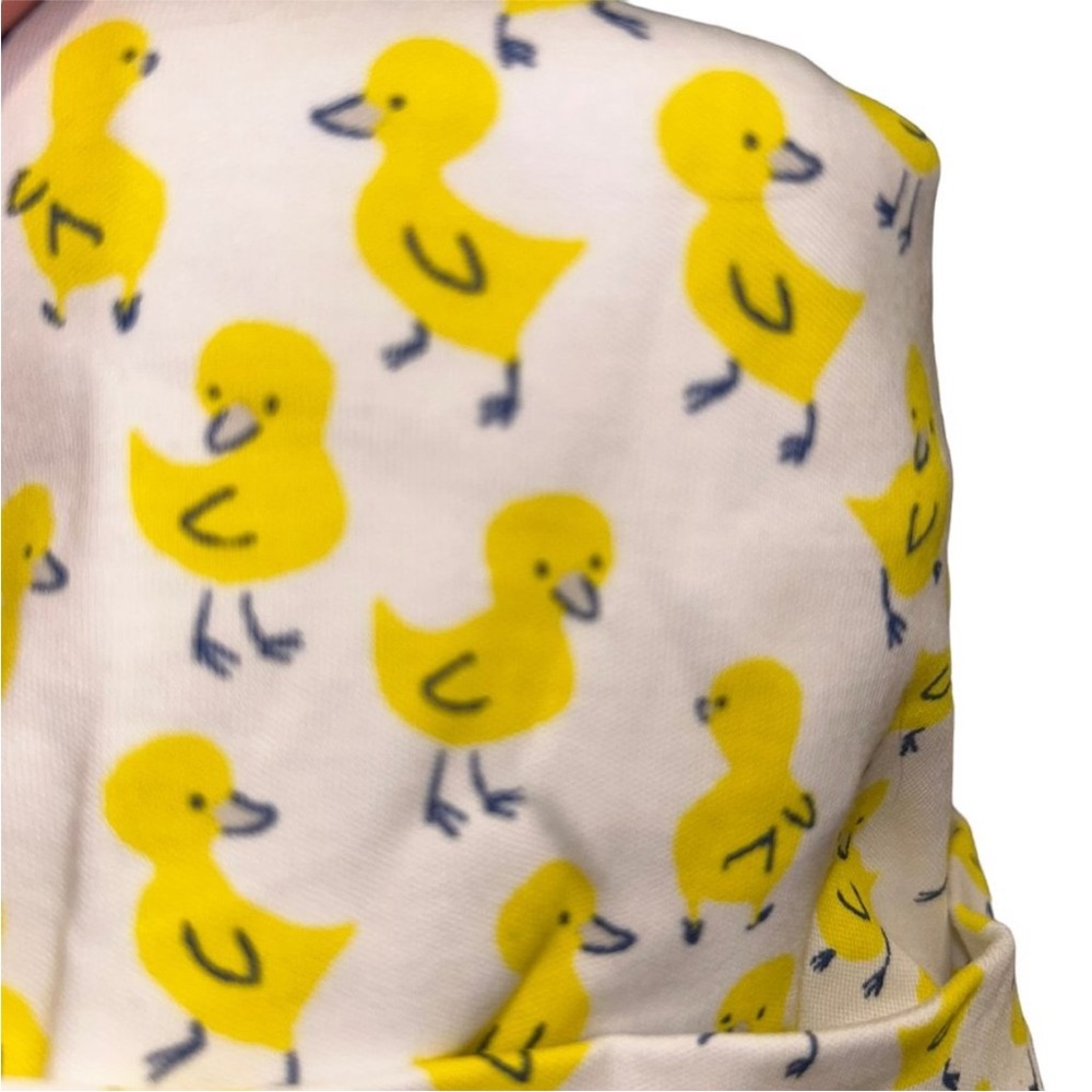 Roberta Roller Rabbit Yellow Duck Print Kids Hat - Picture 4 of 5